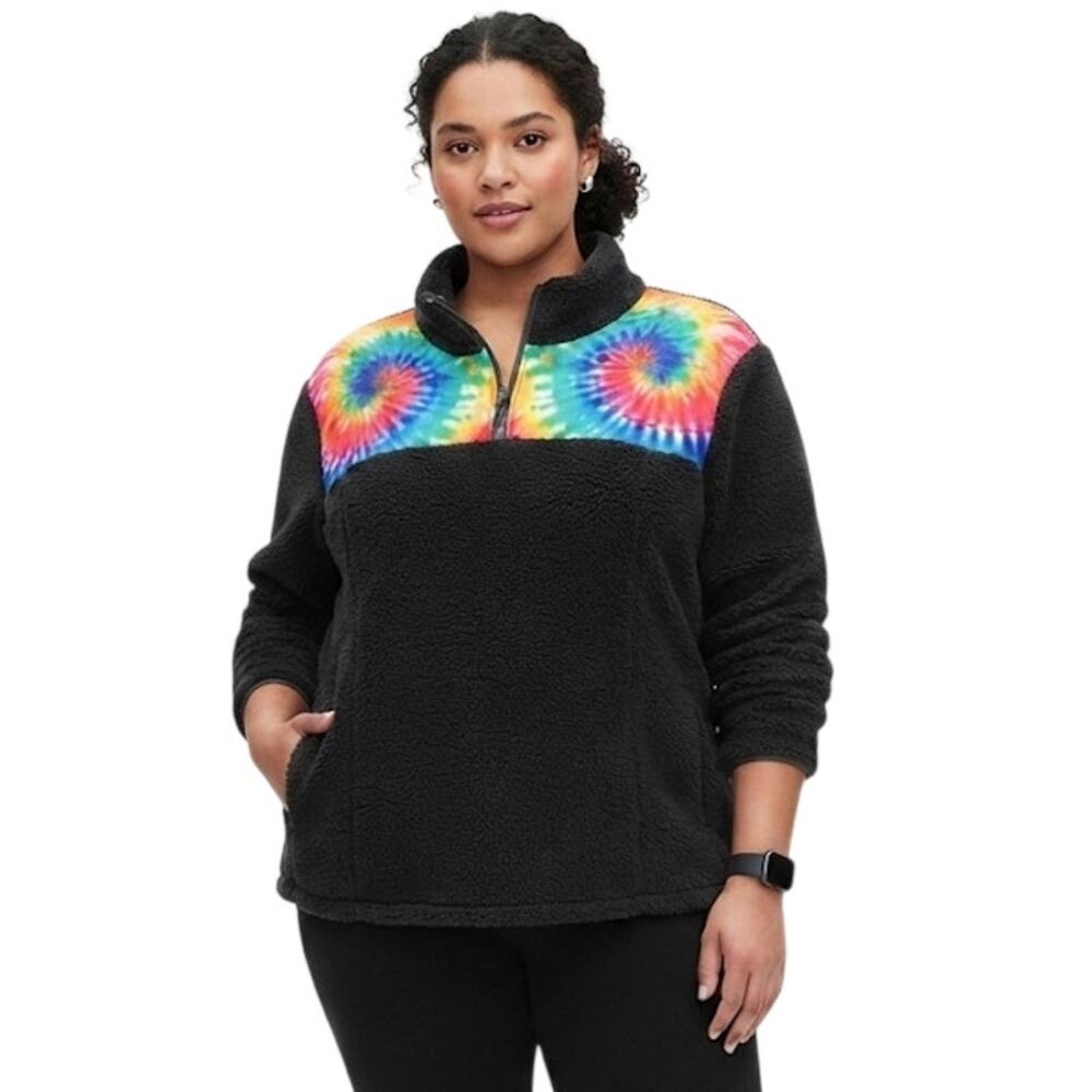 Sherpa Winter Pull Over Sweater Plus Size 3X